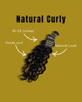 100% Virgin Natural Curly