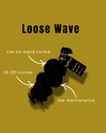 100% Virgin Loose Wave